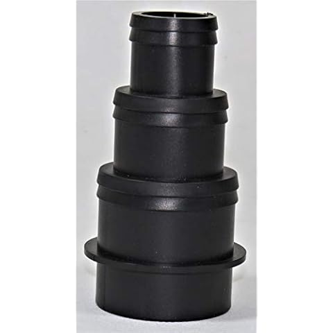 eco-filtration 50MM 3 STEPPED BLACK SOLVENT WELD HOSETAIL KOI FISH POND PIPE FILTER FITTING Cover