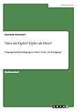  Täter als Opfer? Opfer als Täter?: Vergangenheitsbewältigung in Günter Grass\' \