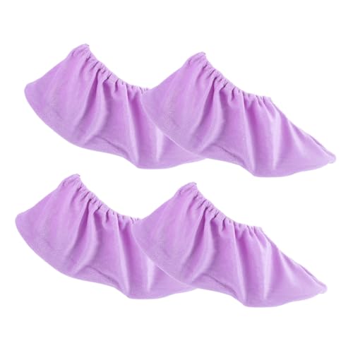 Toddmomy 2 Pairs Bowling Shoe Covers for Women Non Slip Protective Shoe Covers for Indoor Bowling Reusable and Washable Convenient Fit