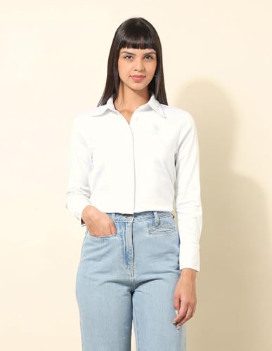 Image of Cotton Sateen Regular fit Shirt