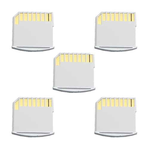 chenyang Micro SD TF to SD Card Kit Mini Adaptor for Extra Storage MacBook Air/Pro/Retina 5PCS