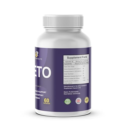 Rapid Results Keto - Best Weight Management Capsules - Natural Ingredients Support for Men & Women - 1 Month Supply - SUPPLEMENT HEAVEN - Image 4