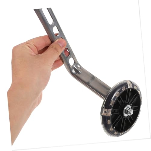Ruedas de Entrenamiento para Bicicleta Ciieeo con LED Intermitente, Estabilizadores Auxiliares Reemplazables, Resistente al Desgaste, Negro miniatura 4