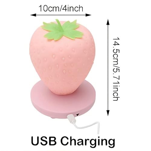 Lámpara de Noche de Silicona con LED y Carga USB miniatura 3