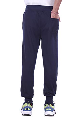 Image of Soft Cotton Side Stripe Track Pant for Men with 2 Side Deep Pockets and a Back Pocket