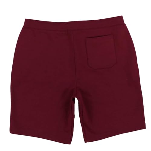 POLO RALPH LAUREN Men's Double Knit Athletic Shorts (Burgundy, M)2