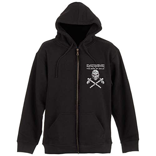 Iron Maiden 'Eddie Axes' Zip Up Hoodie