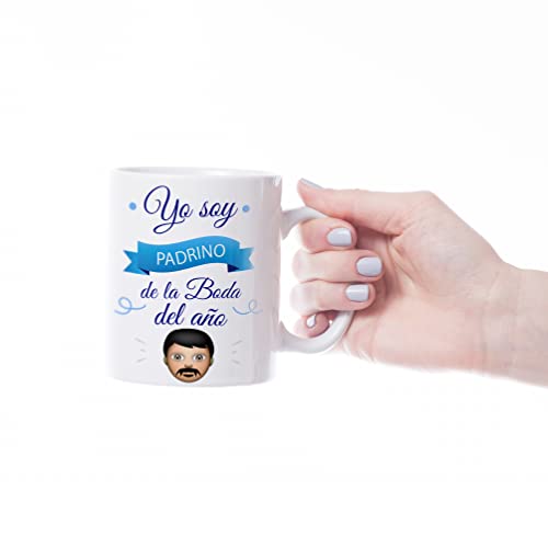 Taza Personalizada | Padrino de Boda| Regalos Originales | Regalos para Bodas | Día especial |