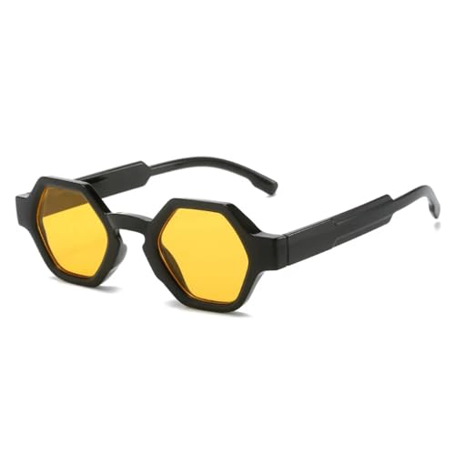 Lunettes de soleil UV400 à verres transparents océan pour une protection rétro au quotidien