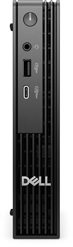 DELL Pro QCM1255 AMD Ryzen 5 PRO 8500GE DDR5 SDRAM SSD Windows 11 Pro Micro PC Mini PC - vue 2