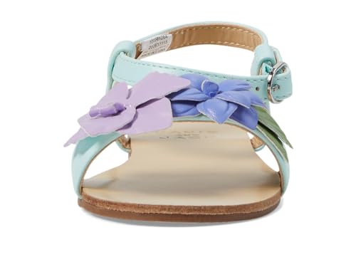 Janie and Jack Girl's Flowered Sandal (Toddler/Little Big Kid) Flat2