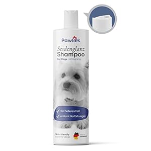 Pawlie's Seidenglanz Hundeshampoo für weißes Fell