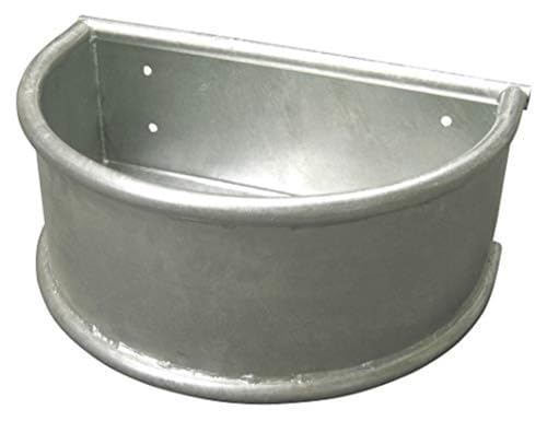 Kerbl 32484 Roundtrog, Heavy Duty, Hot Dip Galvanized