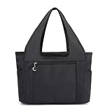 MINTEGRA Nylon Women Fashion Large Tote Shoulder Handbag Waterproof Work Bag Functional Clinical Bag