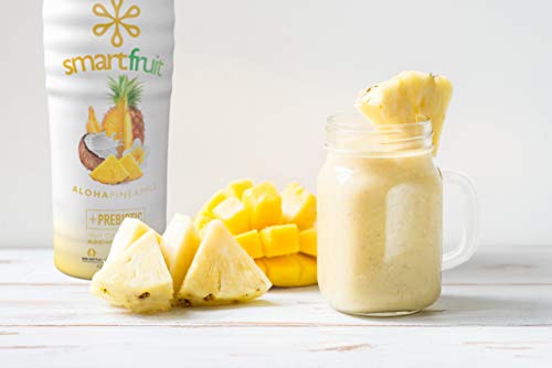 Smartfruit Aloha Pineapple + Prebiotic, 100% Real Fruit Purée, Non-Gmo, No Additives, Vegan - 48 Fl. Oz #TOP7