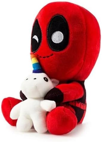 Deadpool with Unicorn Phunny Plush