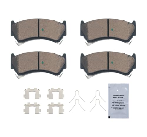 Image of HUSCH D668 Front Ceramic Brake Pads Kit Fit For Nissan Sentra 1995-1999, For 200SX 1995-1998, For Nissan Lucino 1996-1998