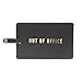 Eccolo World Traveler Epic Jumbo Luggage Tag (Gray - Out of Office)