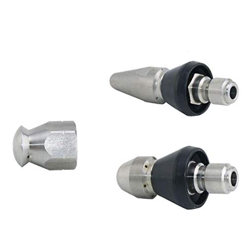 ATORSE Pressure Washer Sewer Jetter Nozzle - Image 3