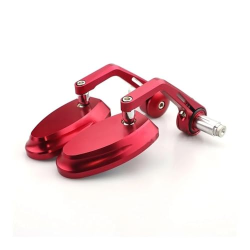 Espejos retrovisores laterales universales para manillar de moto de 7/8 pulgadas y 22 mm