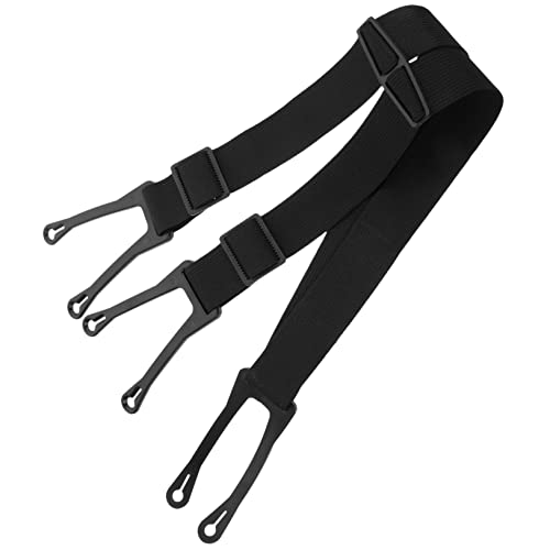 Tirantes de hockey ajustables de poliéster elástico para pantalones deportivos de adultos