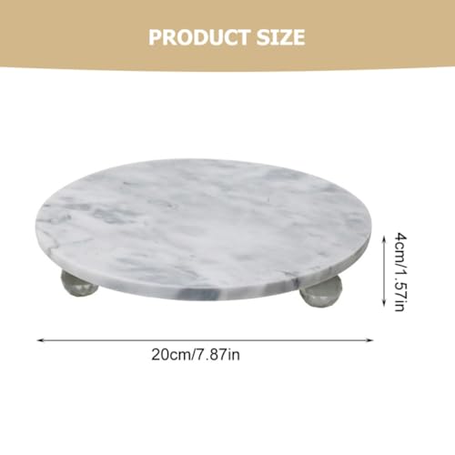 Plateau en marbre véritable pour une touche élégante et chic - 3