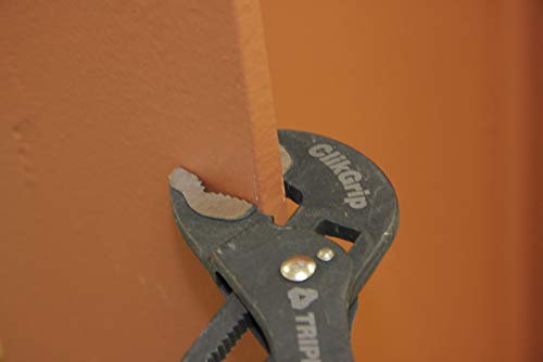 Image of Triplett ClikGrip Auto Adjusting 10-inch Water Pump Pliers with Cushioned Grip (TT-221)