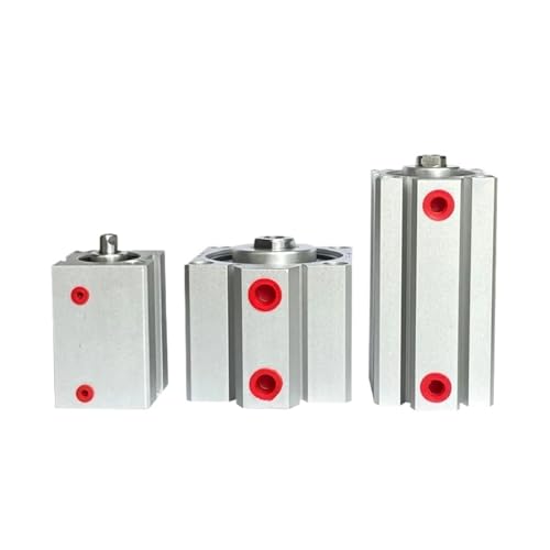 Cylindre SDA 16 double effet course 100mm compact aluminium - 2