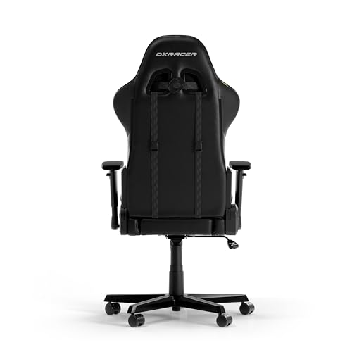 Gaming-Stuhl DXRacer Formula L in Schwarz mit Kunstlederbezug