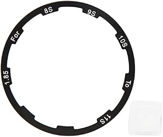 Vbestlife Spacer Washer for Flywheel Cassette, 1.85mm Freewheel Hub Spacer - Bicycle Bottom Bracket Axle Washer Gasket for Mountain Bike Road Bike