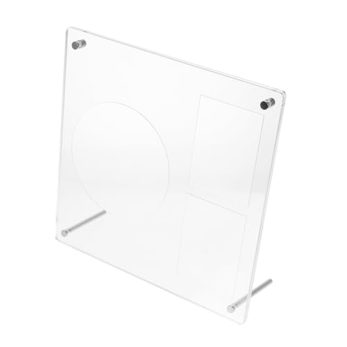 Mipcase Versatile Record Stand Acrylic Display Card Holder for Vinyl Photocards