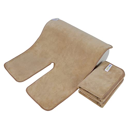 SINLAND Toalhas de esteticista de microfibra para remoção de máscara facial pano facial macio com de