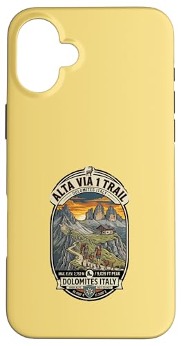 Alta-Via-1 �g���C���n�C�L���O �x���`���[�o�b�W �h���~�e �C�^���A �X�}�z�P�[�X iPhone 16 Plus �p