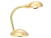 Dollhouse Modern Desk Lamp Gold Reading Light 12V Electric Lighting Accessory