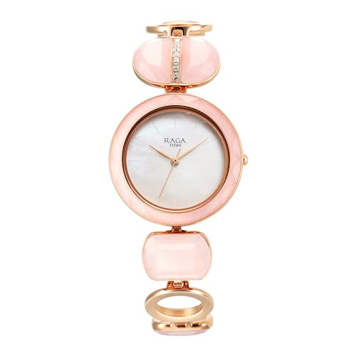 Titan Womens Analog Multicolor Dial Gold Band Brass Watch (B0CSZ6CPGS) Amazon Price History, Amazon Price Tracker