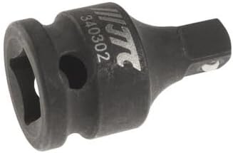 JTC Impact Adaptor, Mechanical Fastener, Socket Adapter, 3/8-Inch Female to 1/4-Inch Male, Workshop and Automotive Tools