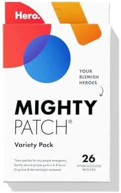 Hero Cosmetics Mighty Patch - Paquete variado de parches hidrocol...
