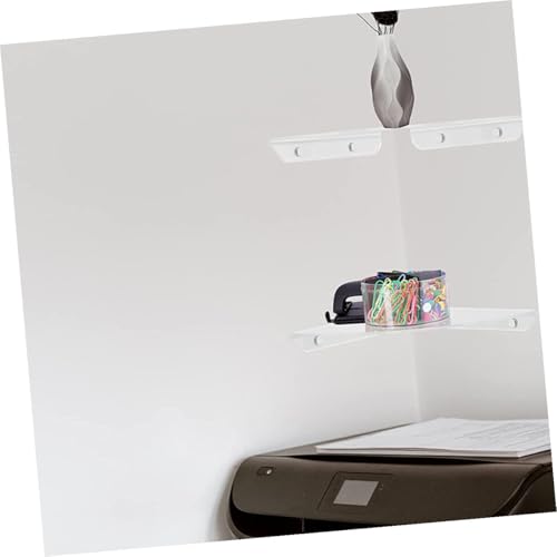 Repisas de pared resistentes GALPADA transparentes en pack de 2 unidades 6