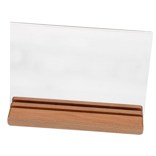 LIOOBO Versatile Sign Holder for Restaurant Label Display Board Advertising Rack Showing Stand