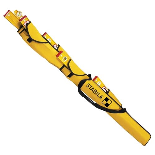 Stabila Nylon Carrying Case for Multiple Levels (80 in Capacity, Holds 6 Levels + Torpedo), Cat. Number 30025