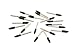 TEMO 20 pcs 4mm (5/32 inch) Bullet RUBBER Rotary Tool Polishing Burr with 1/8 inch (3mm) Shank for Dremel and compatible