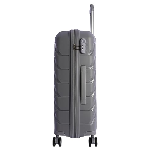 Valise moyenne Don Algodon en polypropylène gris de 65cm avec 4 roues 360