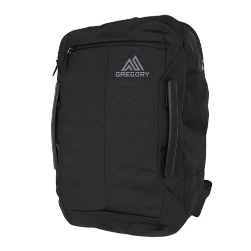 Gregory Border 40L Unisex Commuter Travel/Work/Carry-On Backpack, Backpanel and Shoulder Harness, One Size, Fits All, Black Lichen