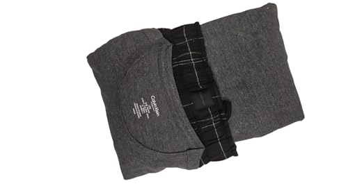 Calvin Klein LS Pj Set, Uomo, Grey/Black, M