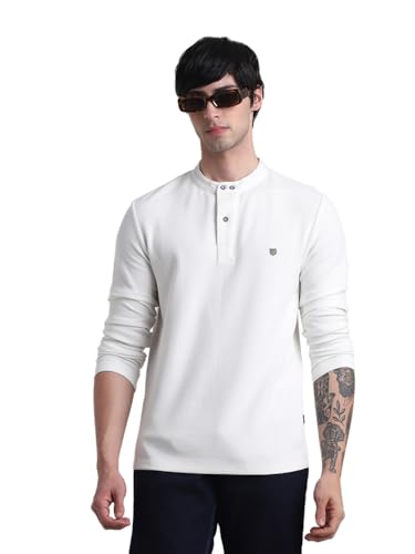 Image of Jack & Jones Men's Cotton Solid Regular Fit T-Shirt