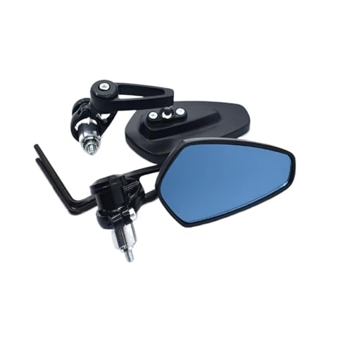 Retroviseur moto embout guidon pour virées en Cafe Racer R6 et FZ1