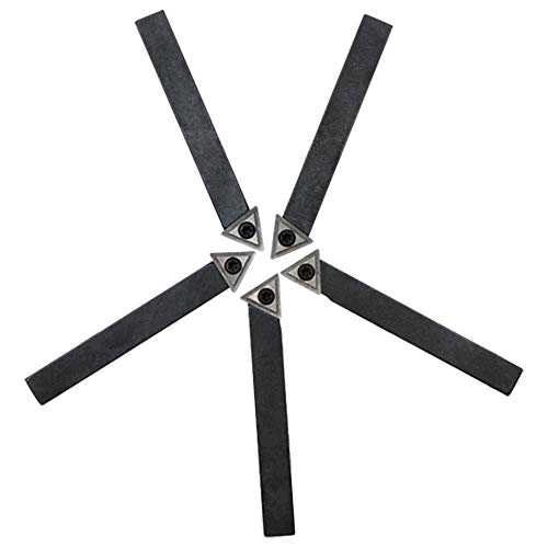 Herramienta de Torneado con Insertos de Carburo 1/4'' Combo 5 PC miniatura 4