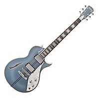 Superb resonance from semi-hollow design Unrivalled tuning stability with locking tuners and GraphTech NuBone nut Superb upper fret access with set neck Looks stunning with racing stripe design
