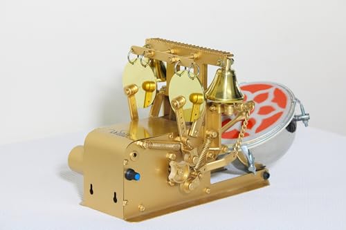Image of Simple Mini Aarti Machine | Portable Electronic Aarti Device for Daily Pooja & Mandir Use | Color GOLDEN
