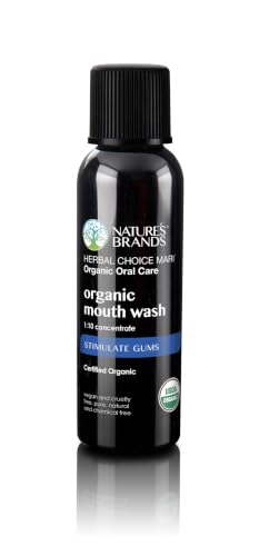 Organic Mouth Wash, 1:10 Concentrate 2 Fl oz by Nature's Brands image 2